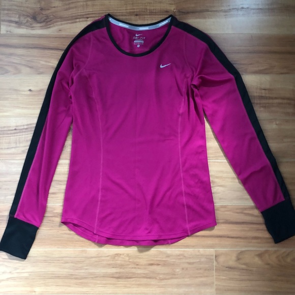 Nike Tops - Nike Dry-Fit Long Sleeve Running Shirt